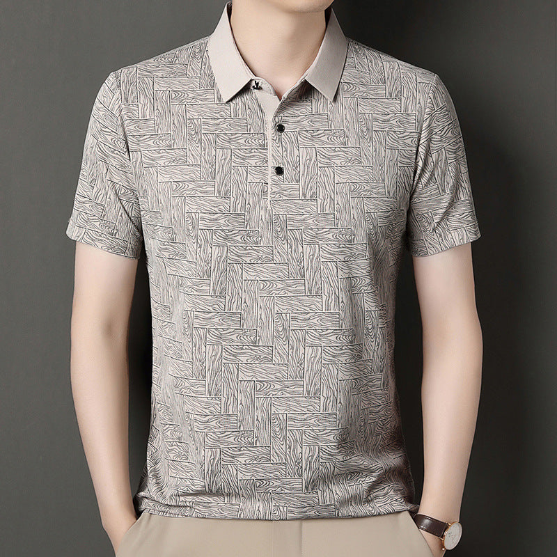 Men's casual short-sleeved T-shirt