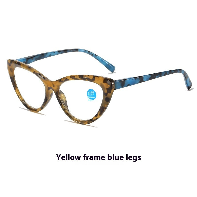 Women's Reading Glasses - Cat Eye Design with Blue Light Filter