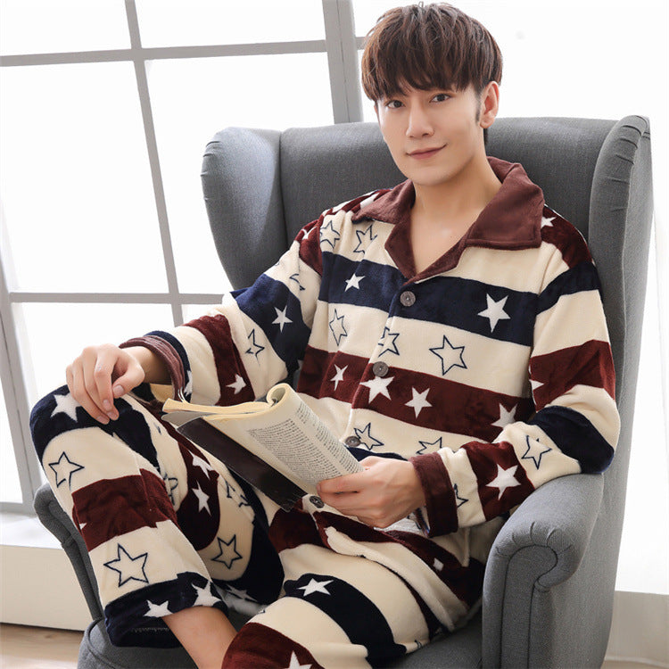Men's warm casual homewear