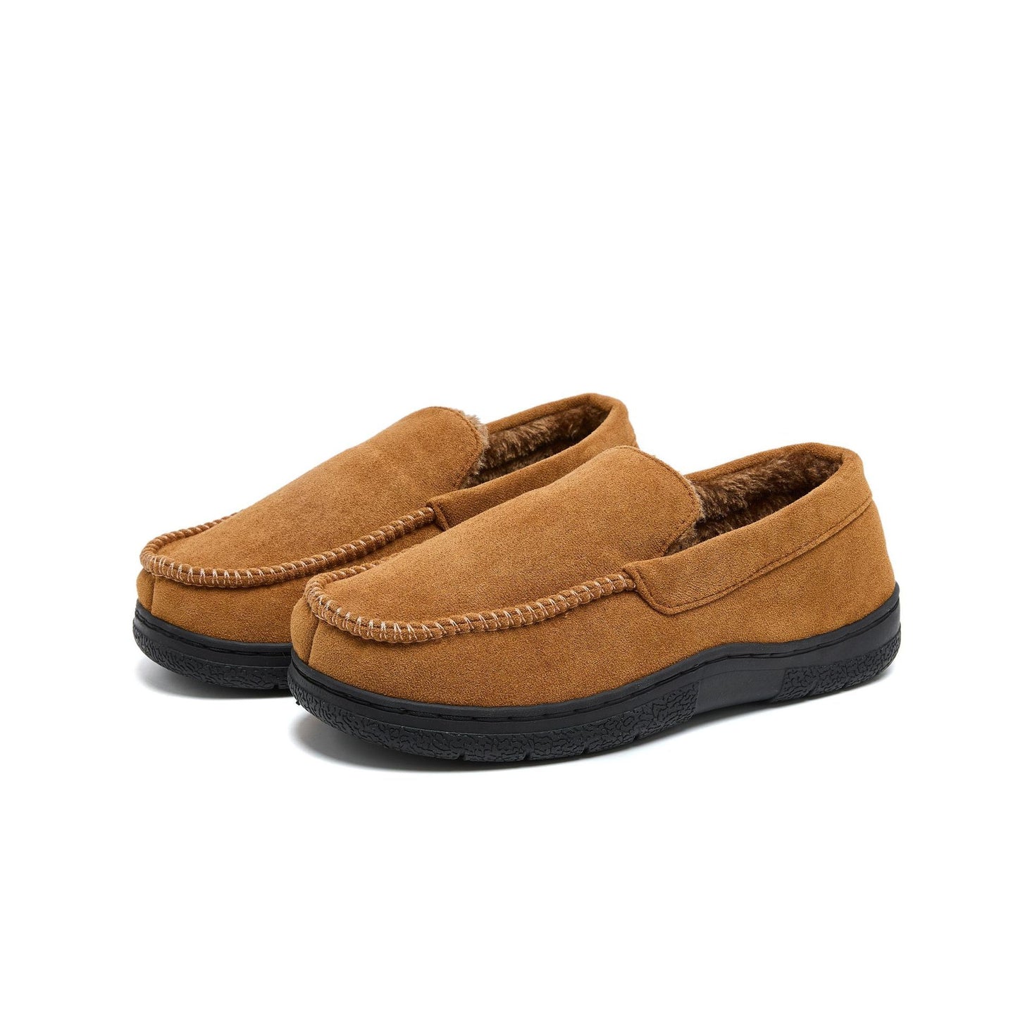 Men's Casual Home Fleece-lined Slippers