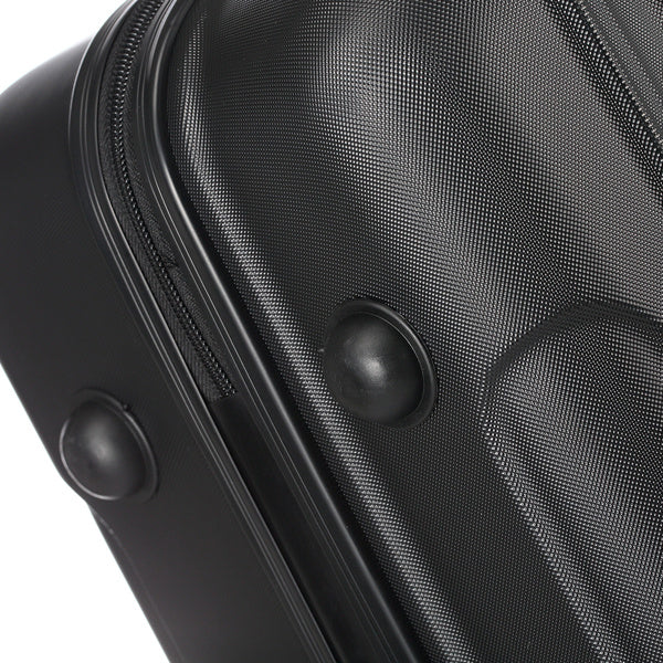 3-In-1 Black Suitcases
