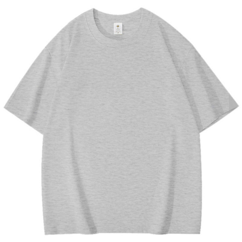 Round neck, short-sleeved T-shirt