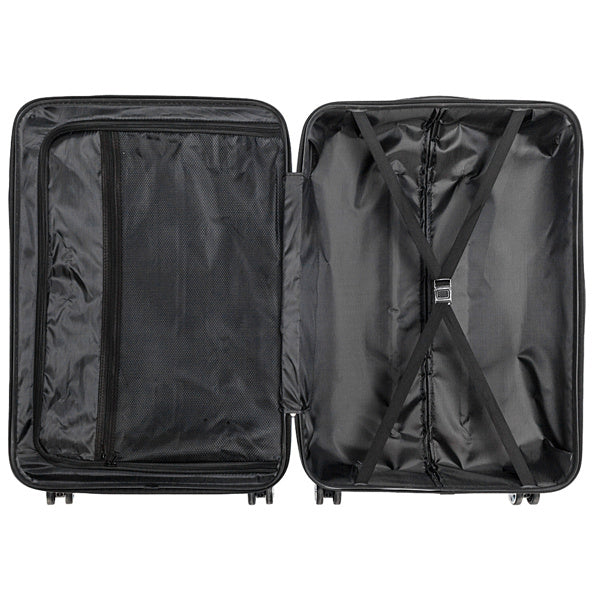 3-In-1 Black Suitcases