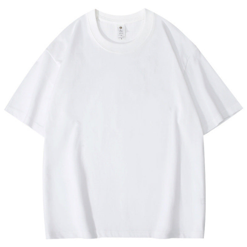 Loose-fitting round-neck T-shirt