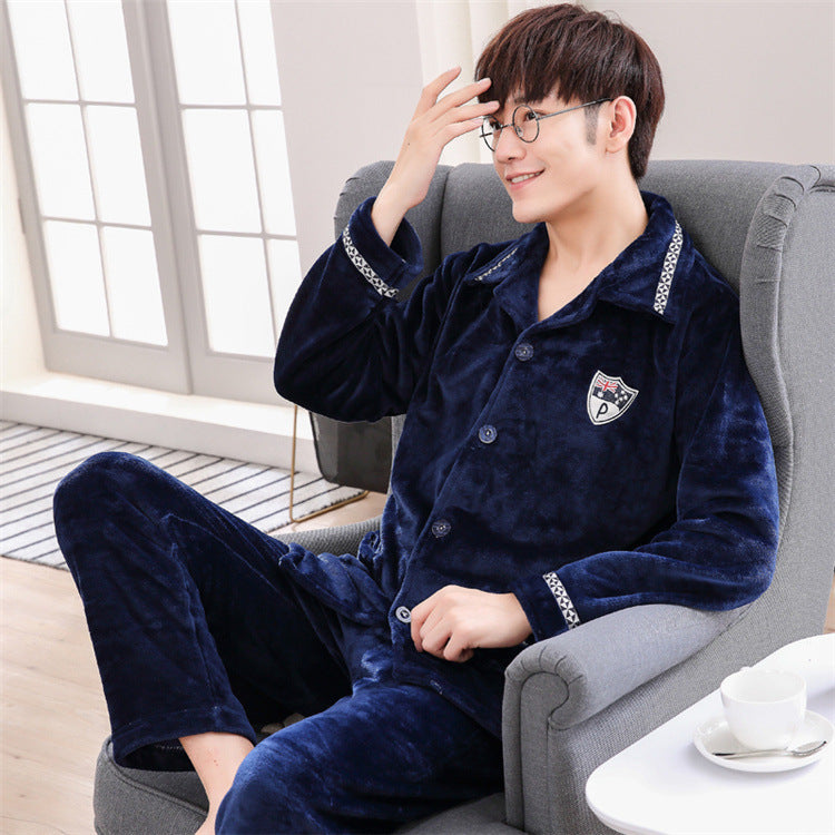 Men's warm casual homewear