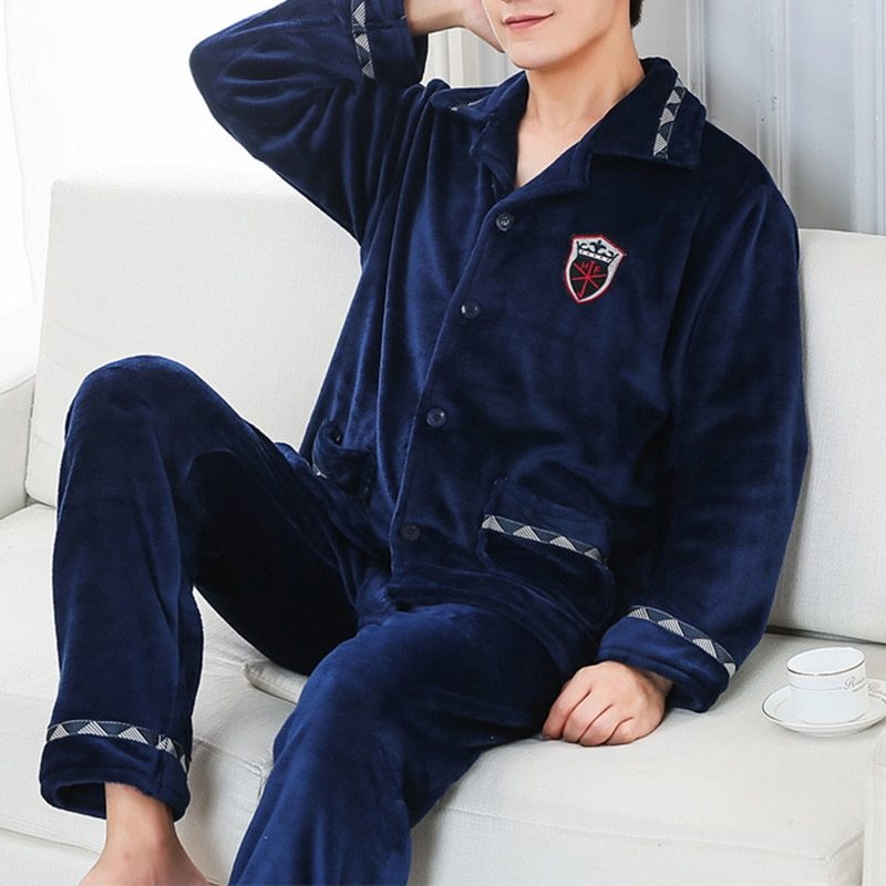 Men's warm casual homewear