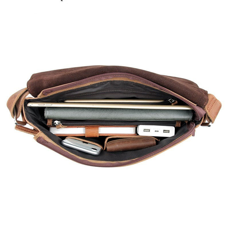Leather Crossbody Bag For Men