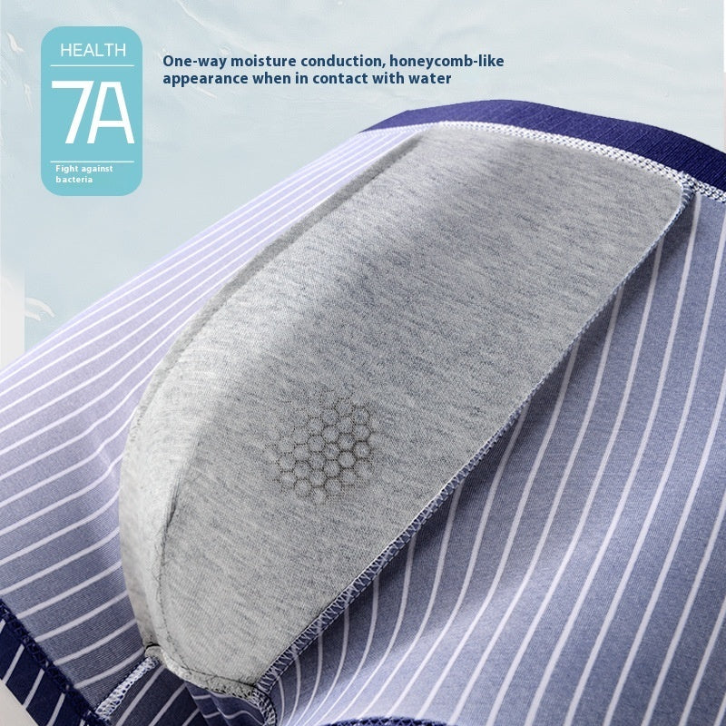 Men's four-pack boxer briefs