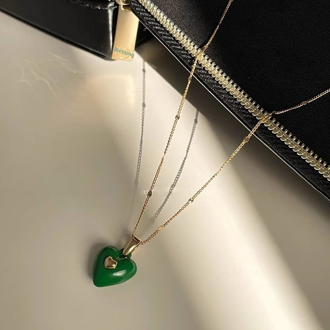 Colorful Love Heart Necklace