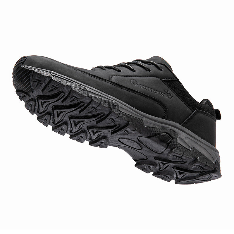 Men's waterproof leather sneakers