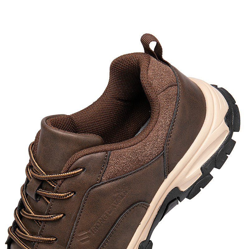 Men's waterproof leather sneakers