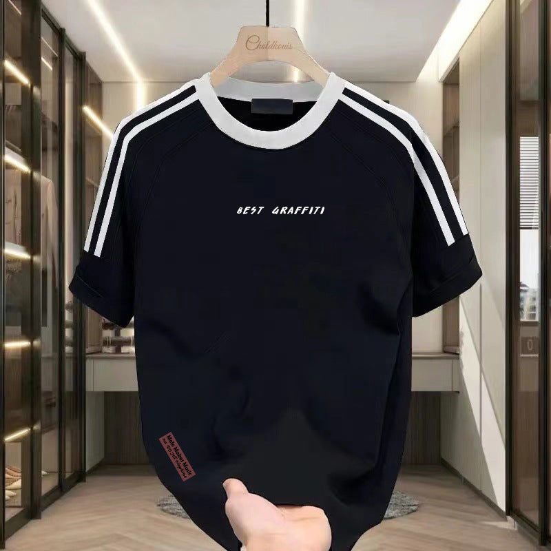 Men's T-shirt Cotton Half Sleeve