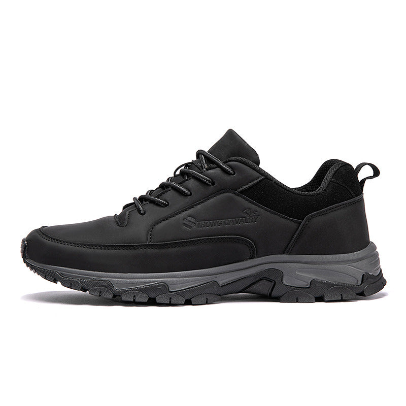 Men's waterproof leather sneakers