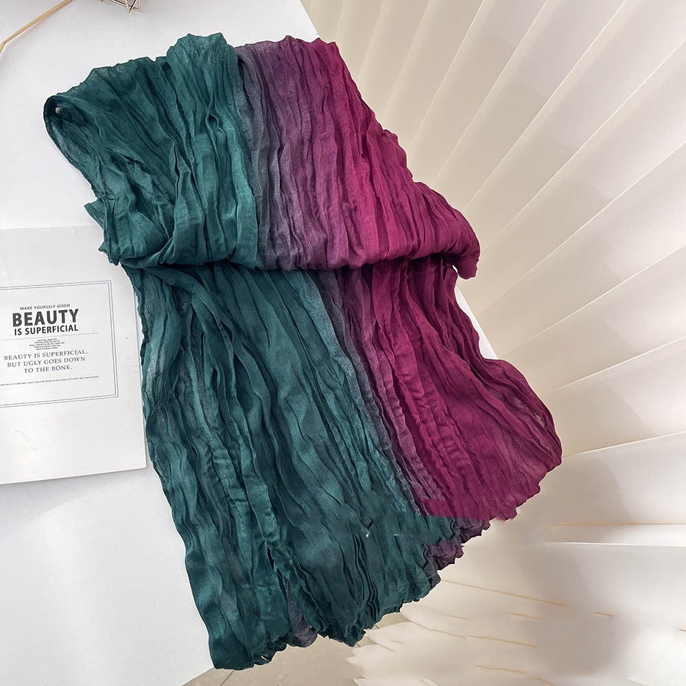 Men's And Women's Color Long Strip Cotton And Linen Feel