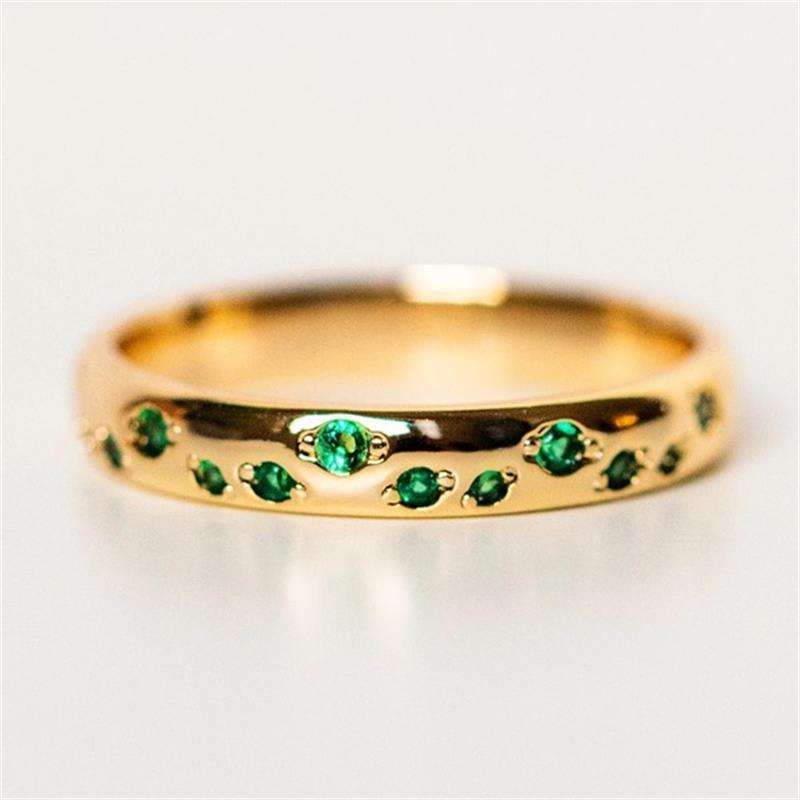 Women's simple alloy ring