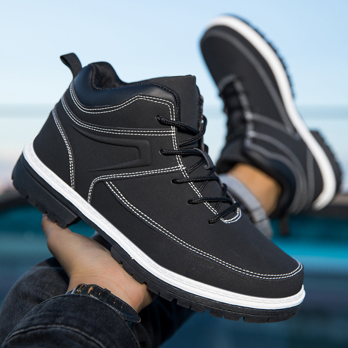 Men's High Street Style Casual Boots