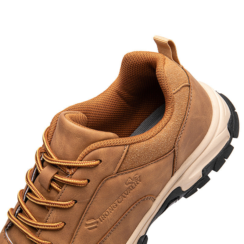 Men's waterproof leather sneakers