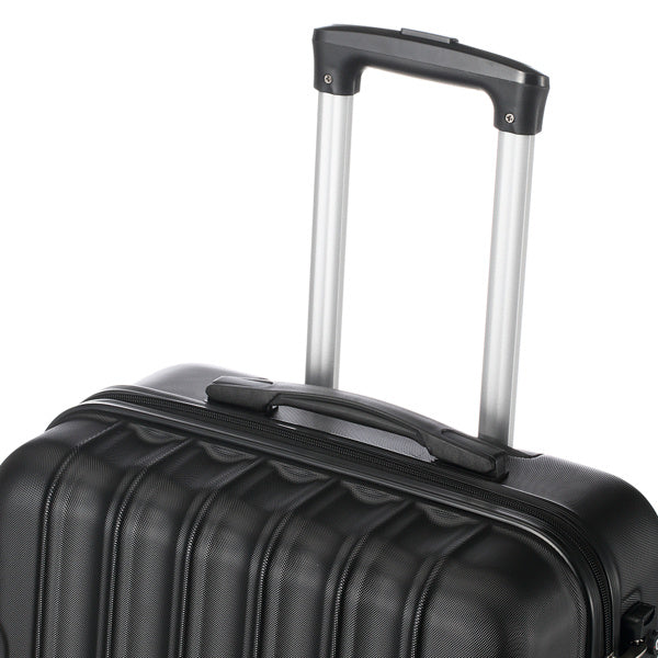 3-In-1 Black Suitcases