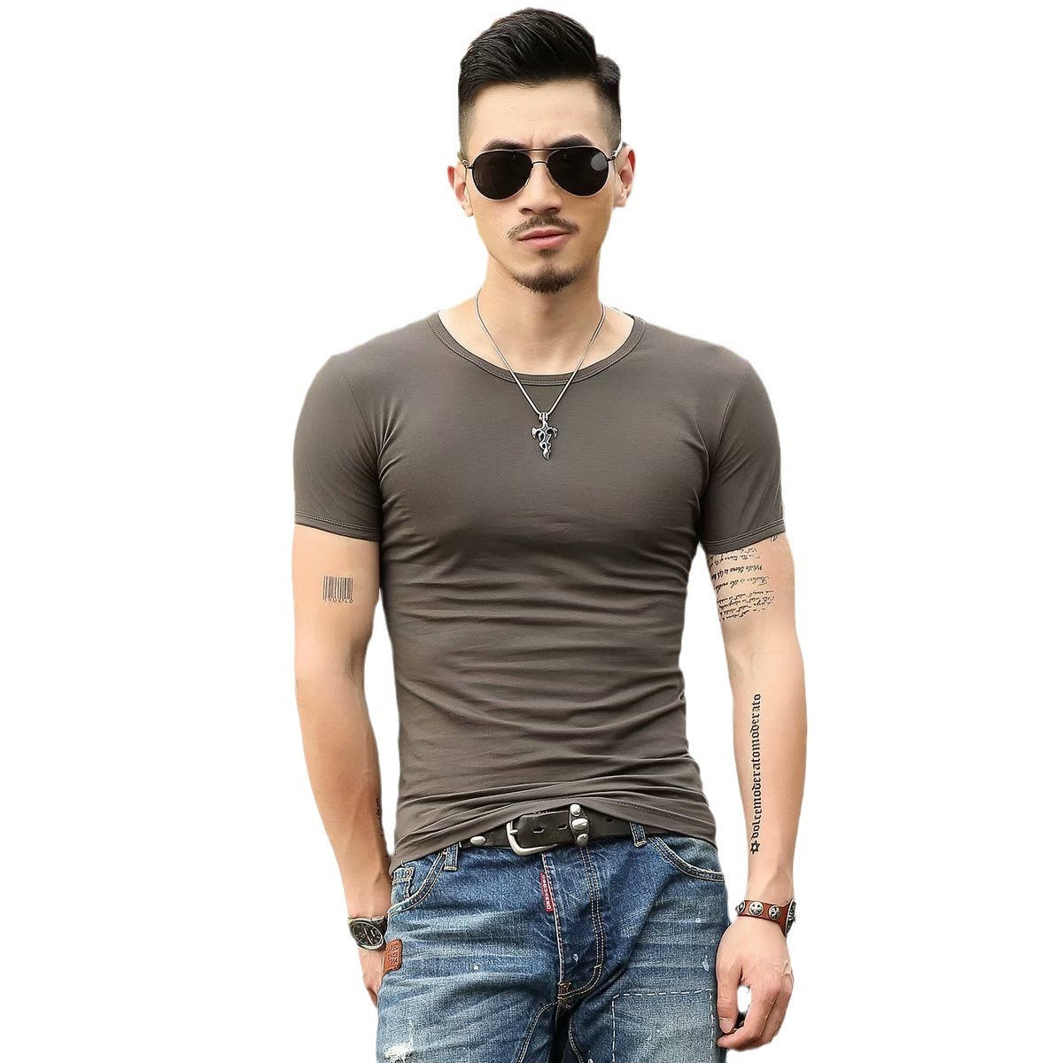 Men's fitted T-shirt
