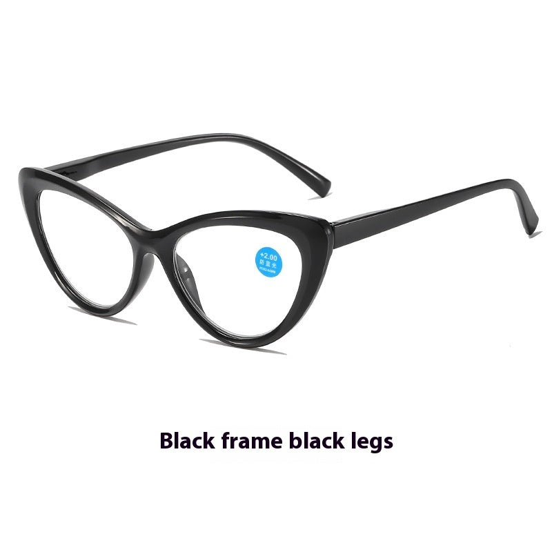Women's Reading Glasses - Cat Eye Design with Blue Light Filter