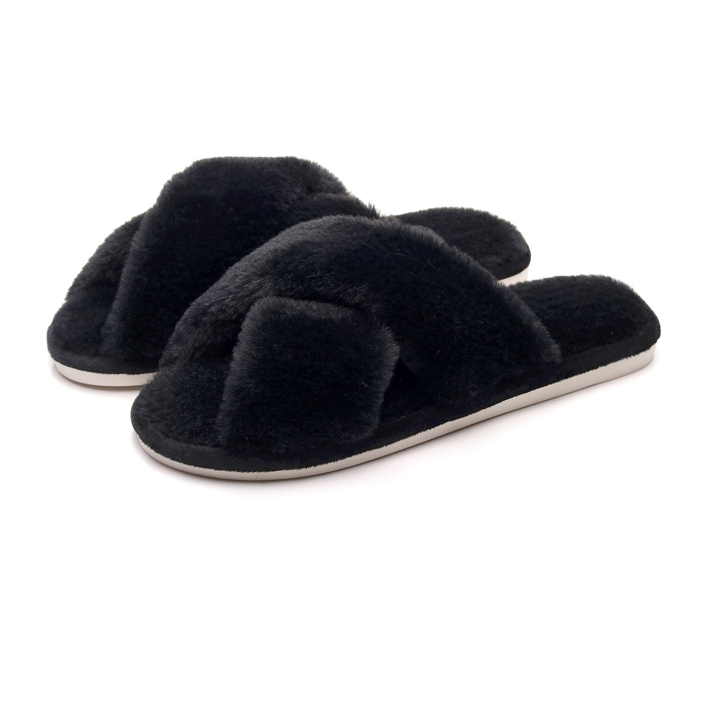 Women's wool slippers