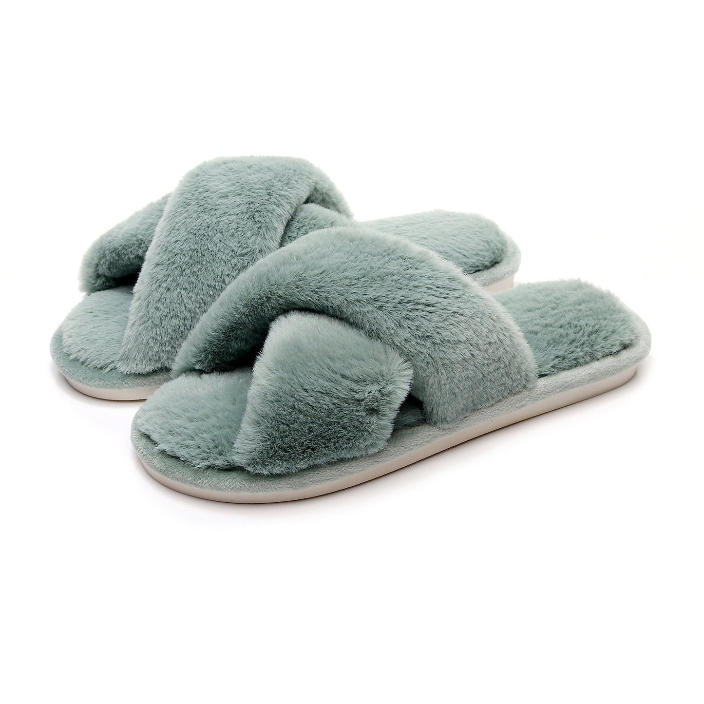 Women's wool slippers