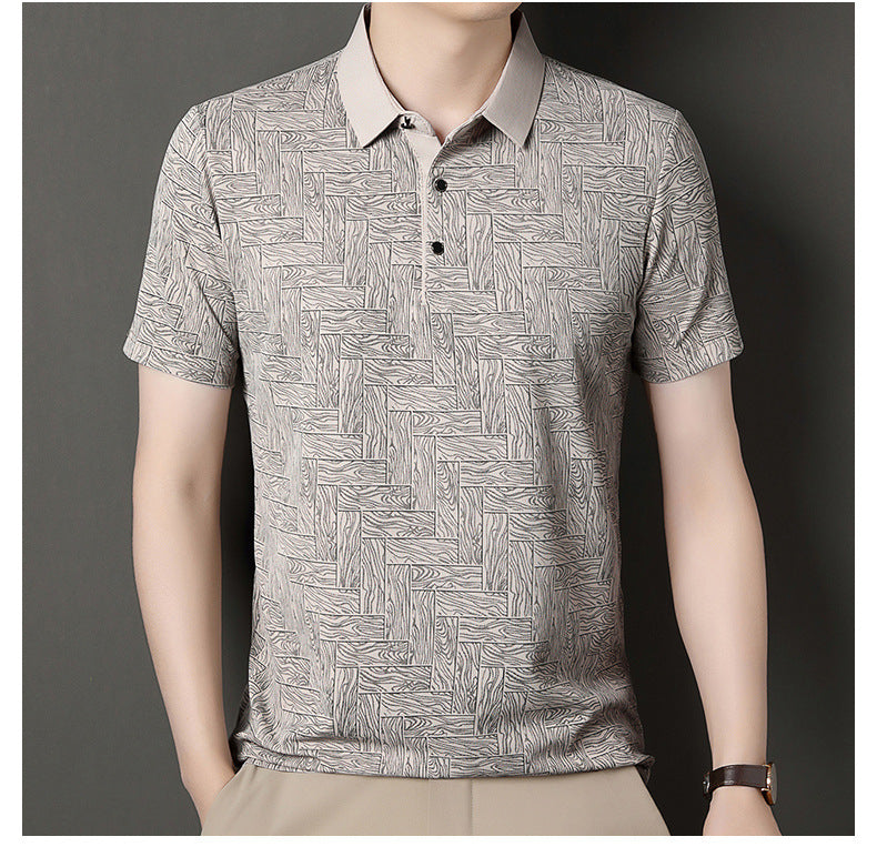 Men's casual short-sleeved T-shirt