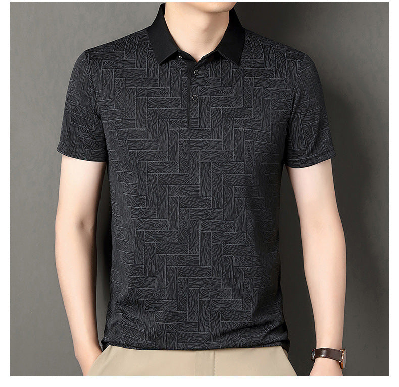 Men's casual short-sleeved T-shirt