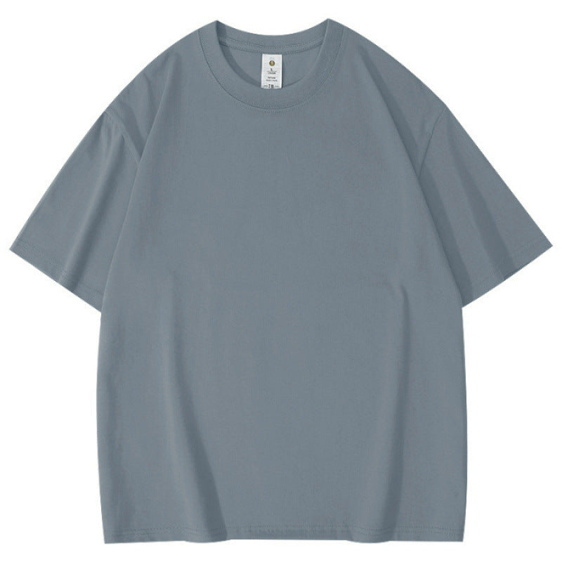 Loose-fitting round-neck T-shirt