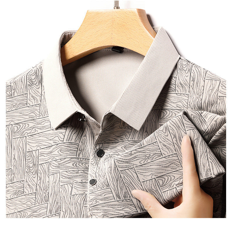 Men's casual short-sleeved T-shirt