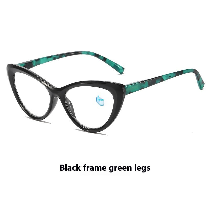 Women's Reading Glasses - Cat Eye Design with Blue Light Filter
