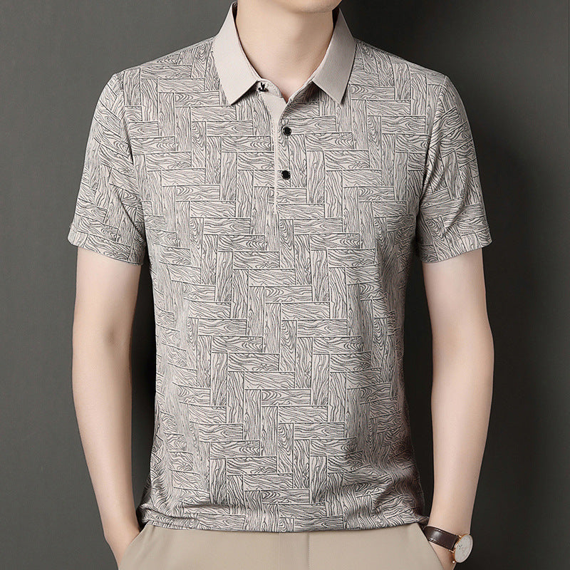 Men's casual short-sleeved T-shirt