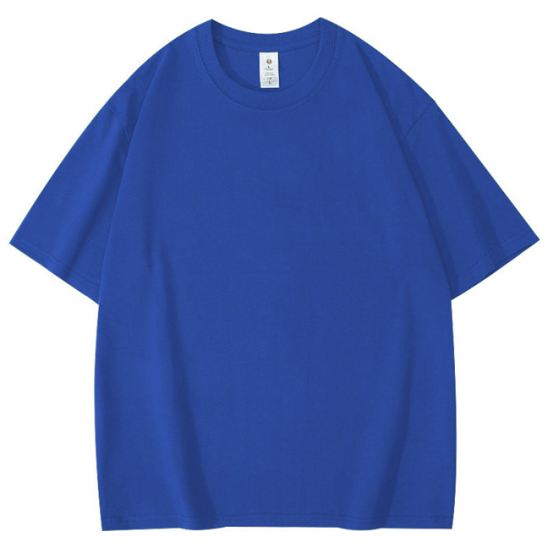 Round neck, short-sleeved T-shirt