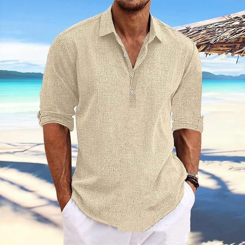 Men's loose-fitting shirt
