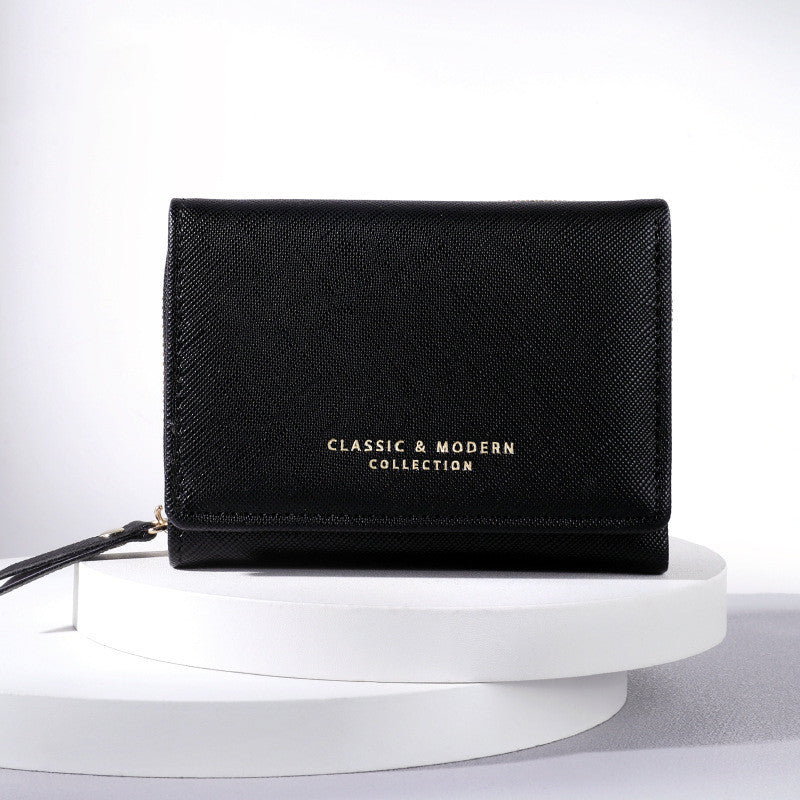 Women's New Three Cute Folding Crossed Coin Purse