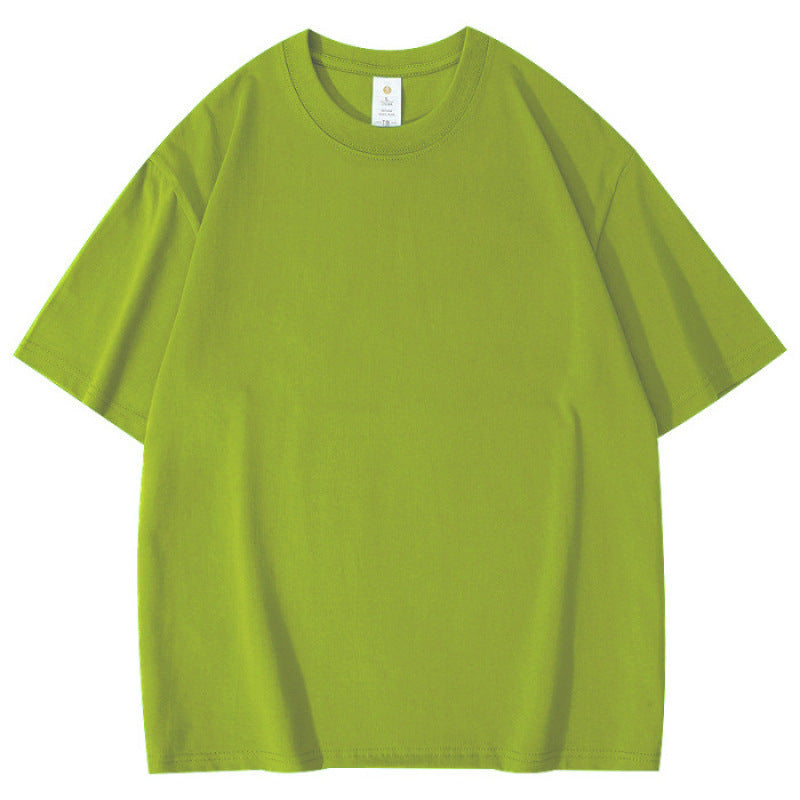Round neck, short-sleeved T-shirt