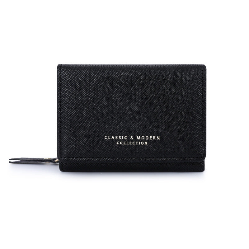 Women's New Three Cute Folding Crossed Coin Purse