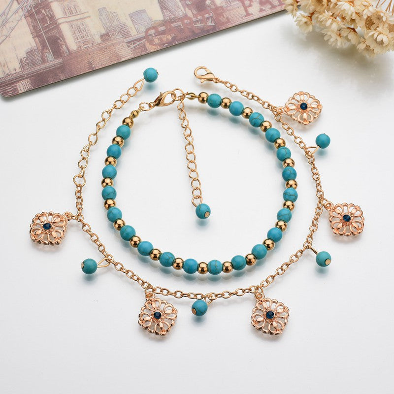 Women's Anklet Two-piece Set