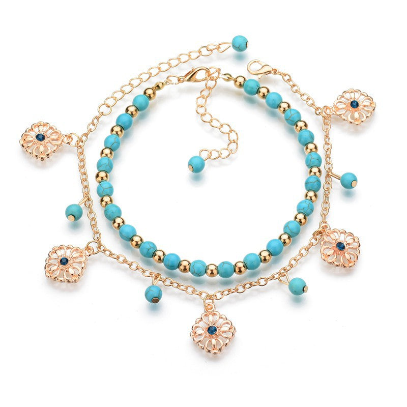 Women's Anklet Two-piece Set