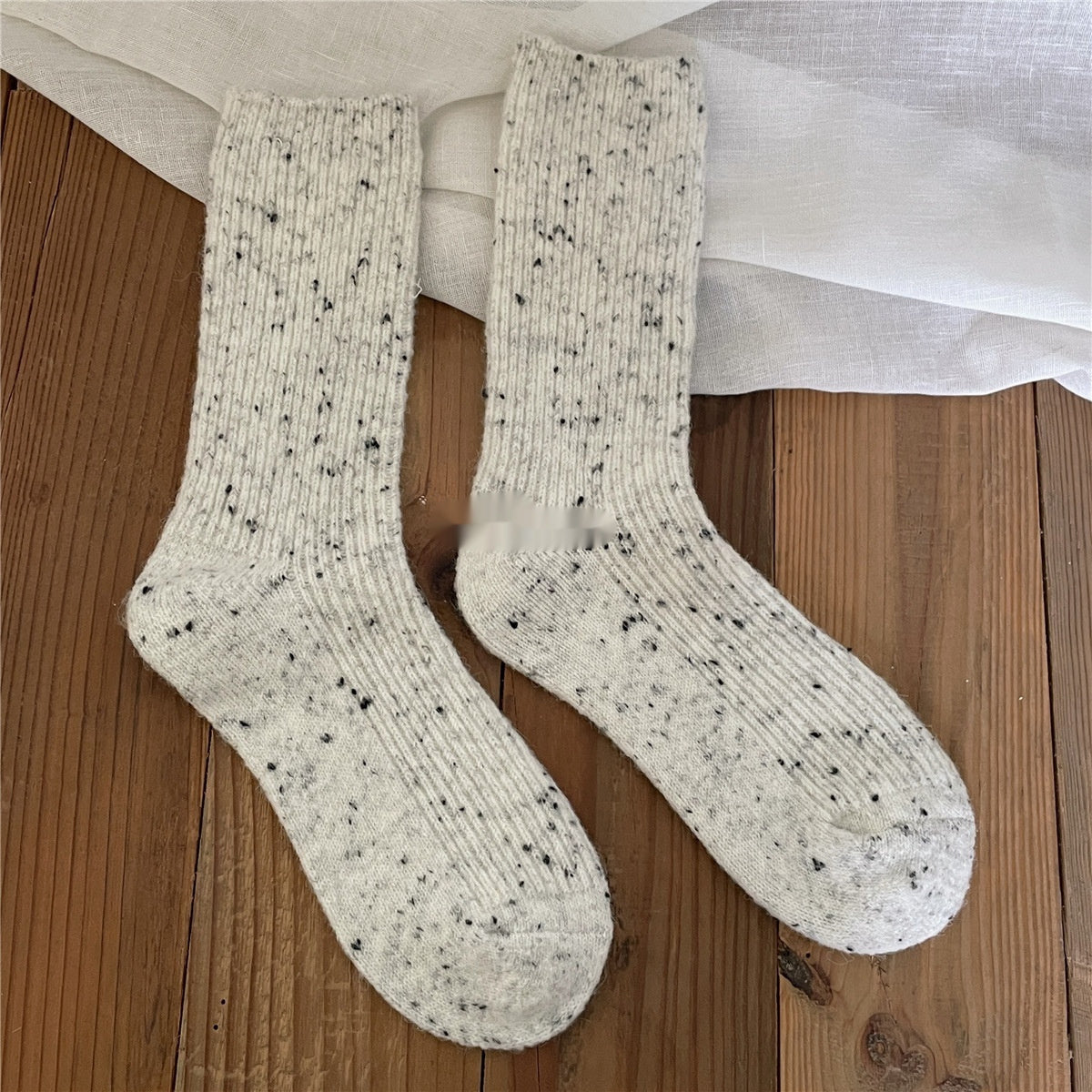 Women´s Socks Solid color Cashmere