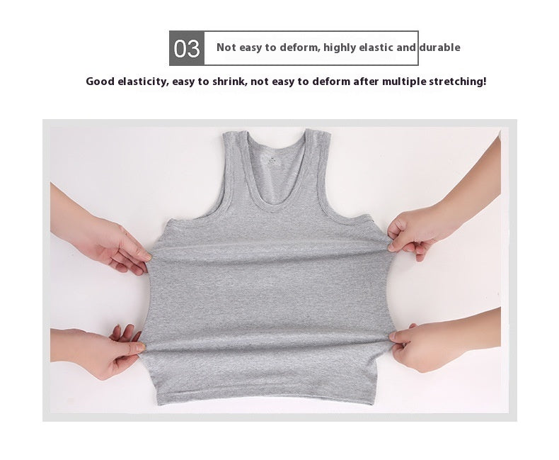 Men's Vest Underwear Cotton