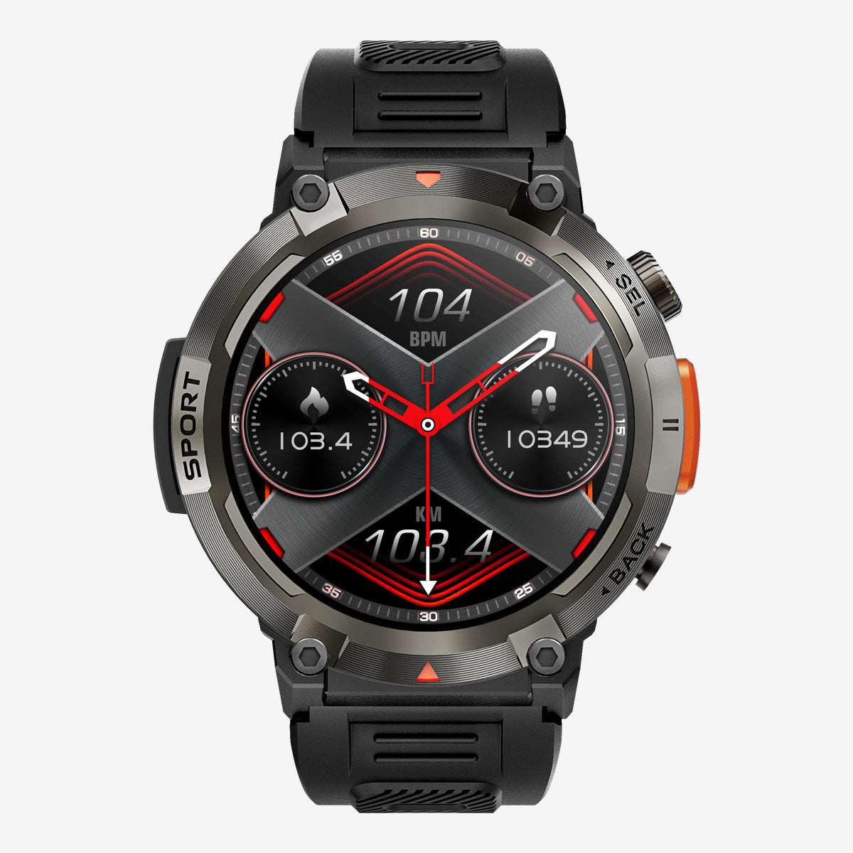 Unisex sports and health smartwatch