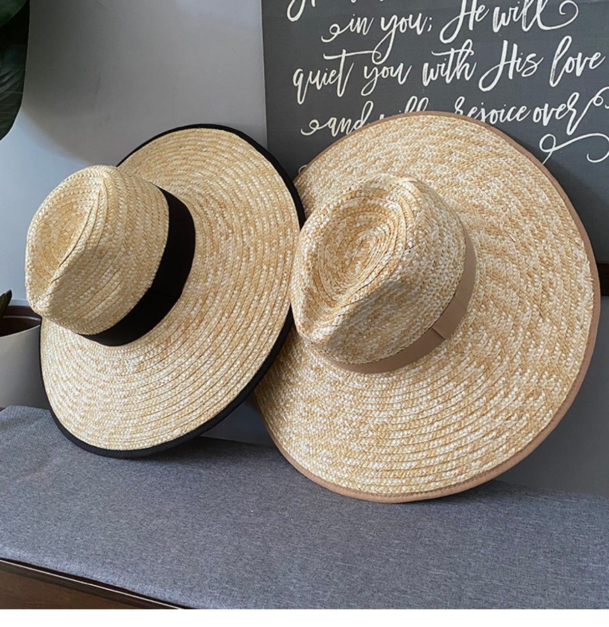Women's Top Hat Big Brim French Retro