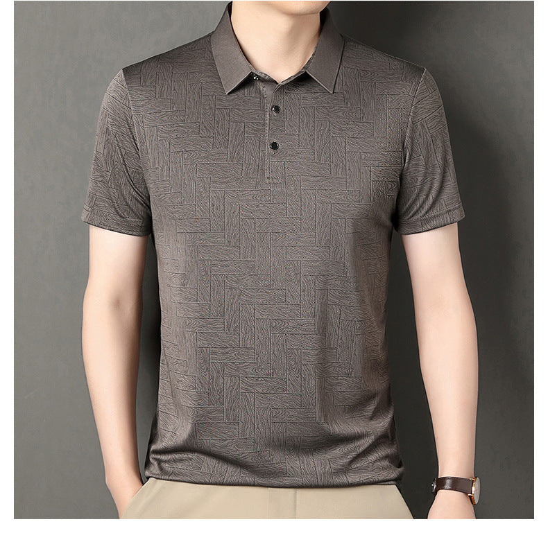 Men's casual short-sleeved T-shirt
