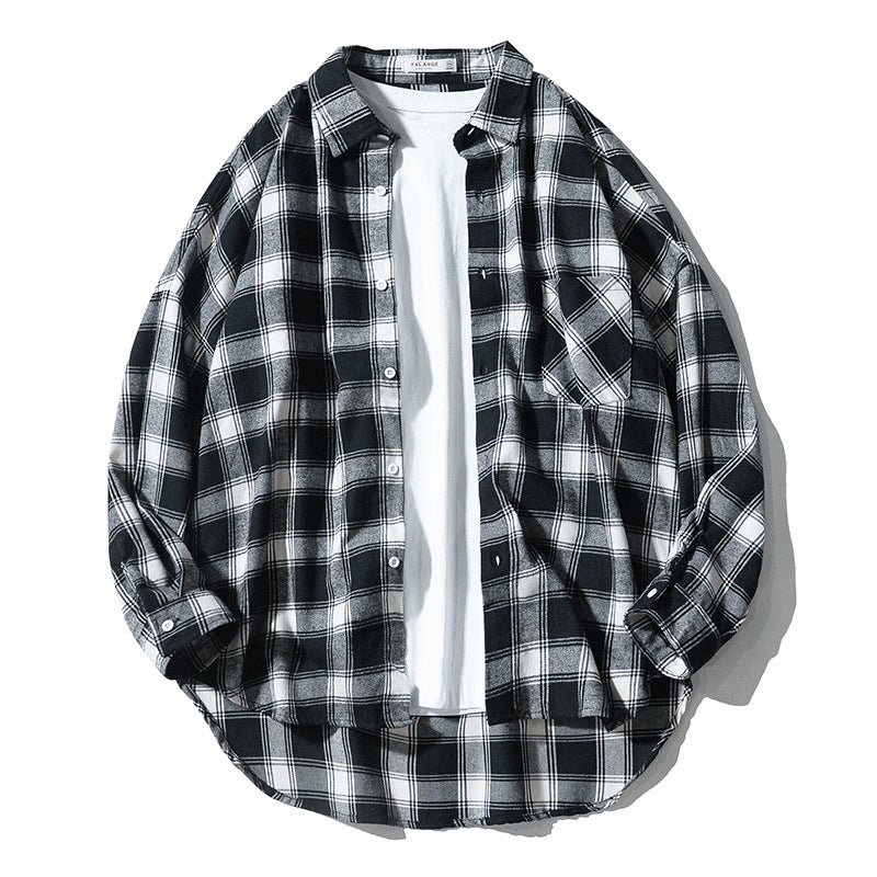 Men's plaid shirt