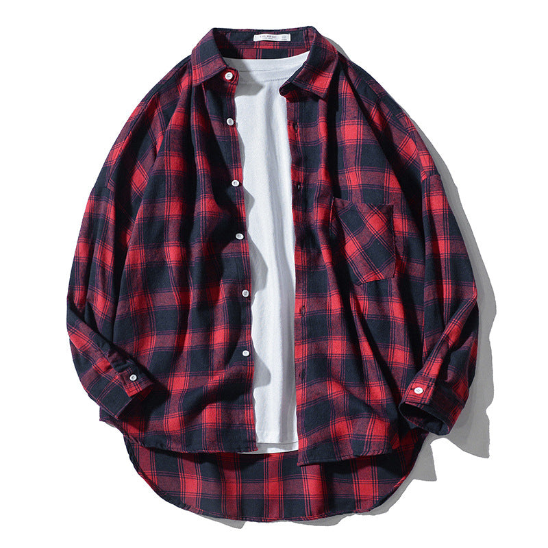 Men's plaid shirt