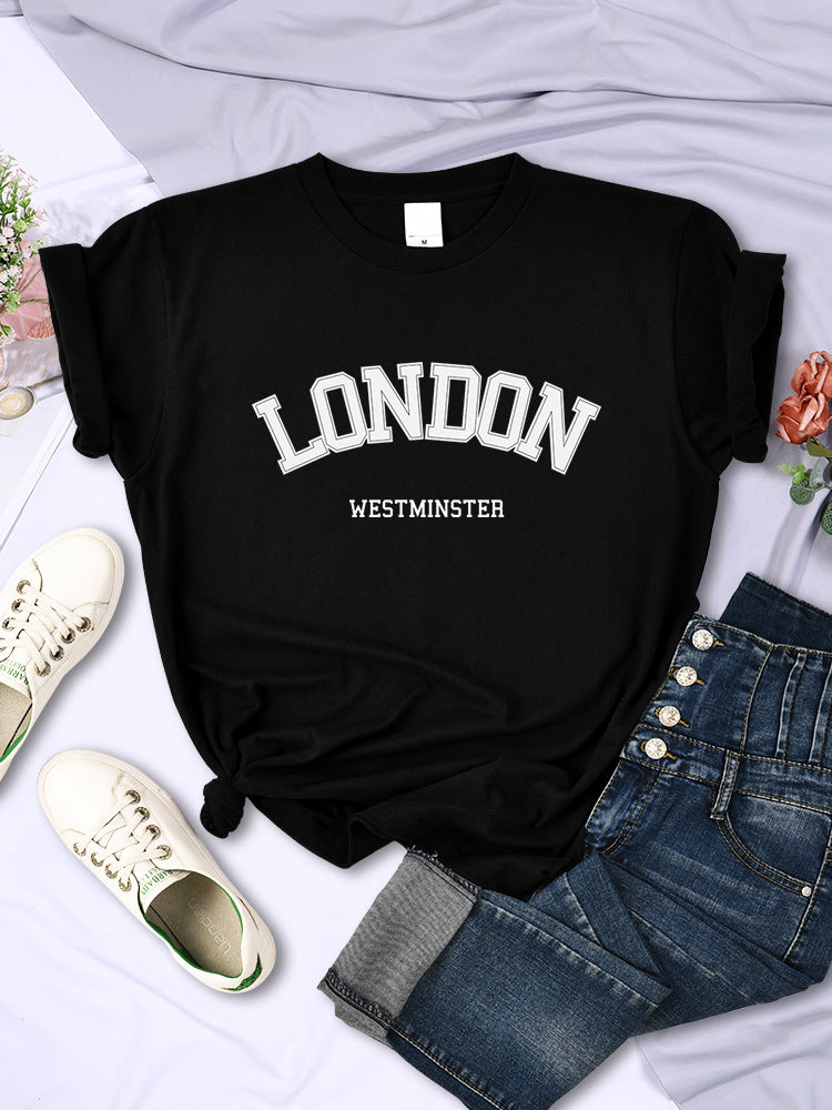 Women's letter T-shirt