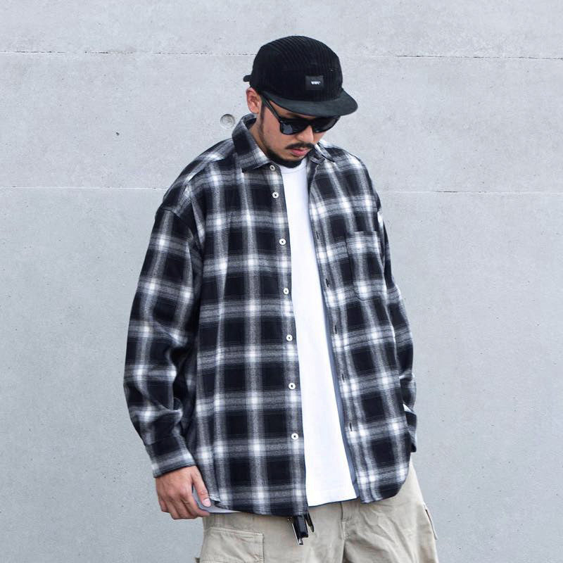 Men's plaid shirt