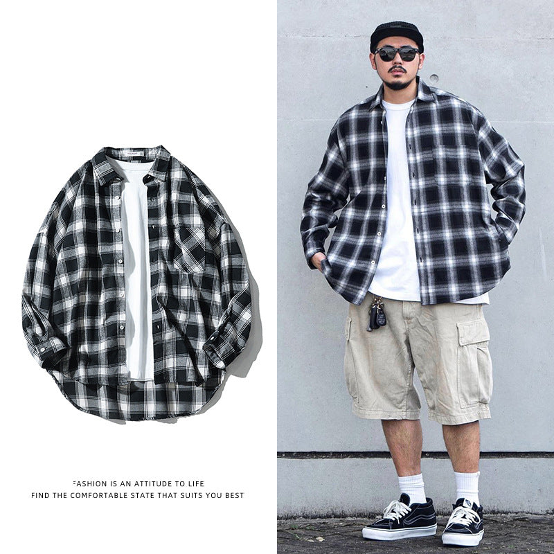 Men's plaid shirt