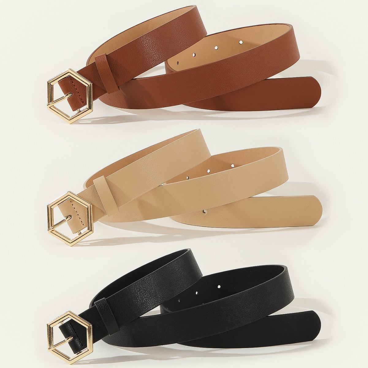 Women's Hexangular Star Belt
